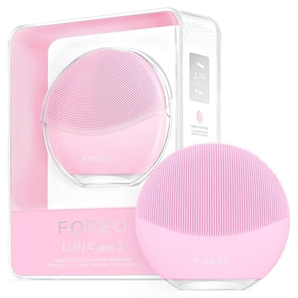 FOREO Luna Mini 3 Premium Facial Cleansing Massaging Brush New In Box Self Care